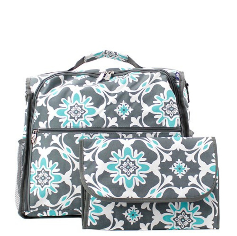 FUN CANVAS QUATRO VINE DIAPER BAG/Book Bag!